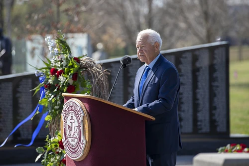 Dan Bunch speaking at event